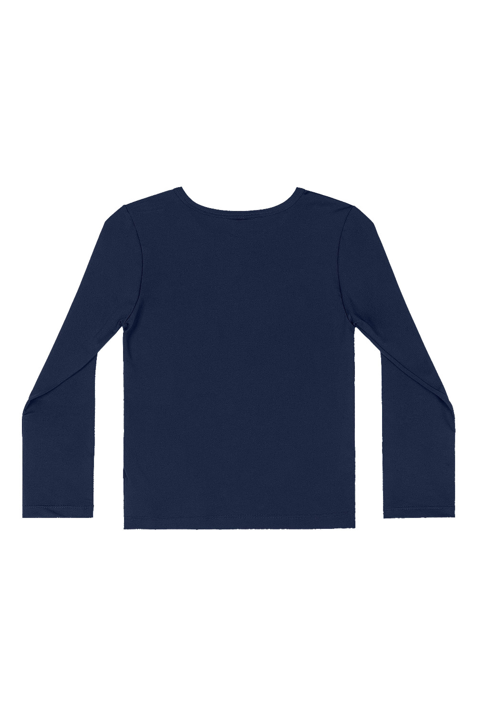 Conjunto Infantil Praia Camiseta UV e Sunga Boxer Estampada (Azul Marinho) Quimby - Imagem 4